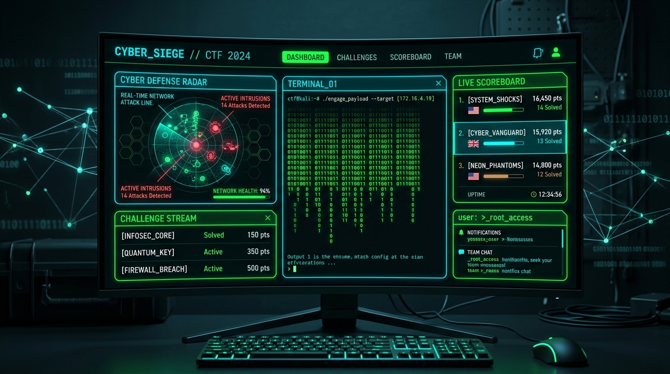 Blackout Sector CTF Platform